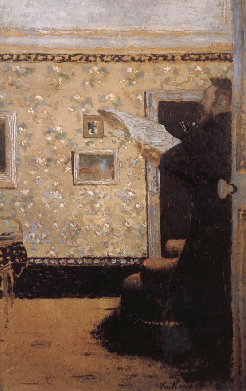 Edouard Vuillard Read Lu Saier oil painting image